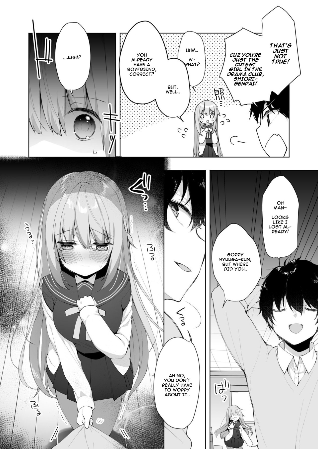 Hentai Manga Comic-Having NTR Sex With a Male Kouhi ~My Boyfriend Just Isn't Enough~-Read-7